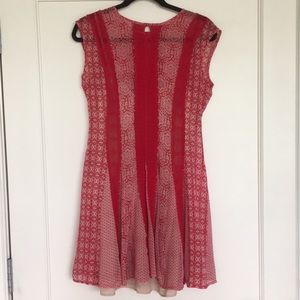 BCBG maxazria Red Jalena Cocktail Dress sz 6